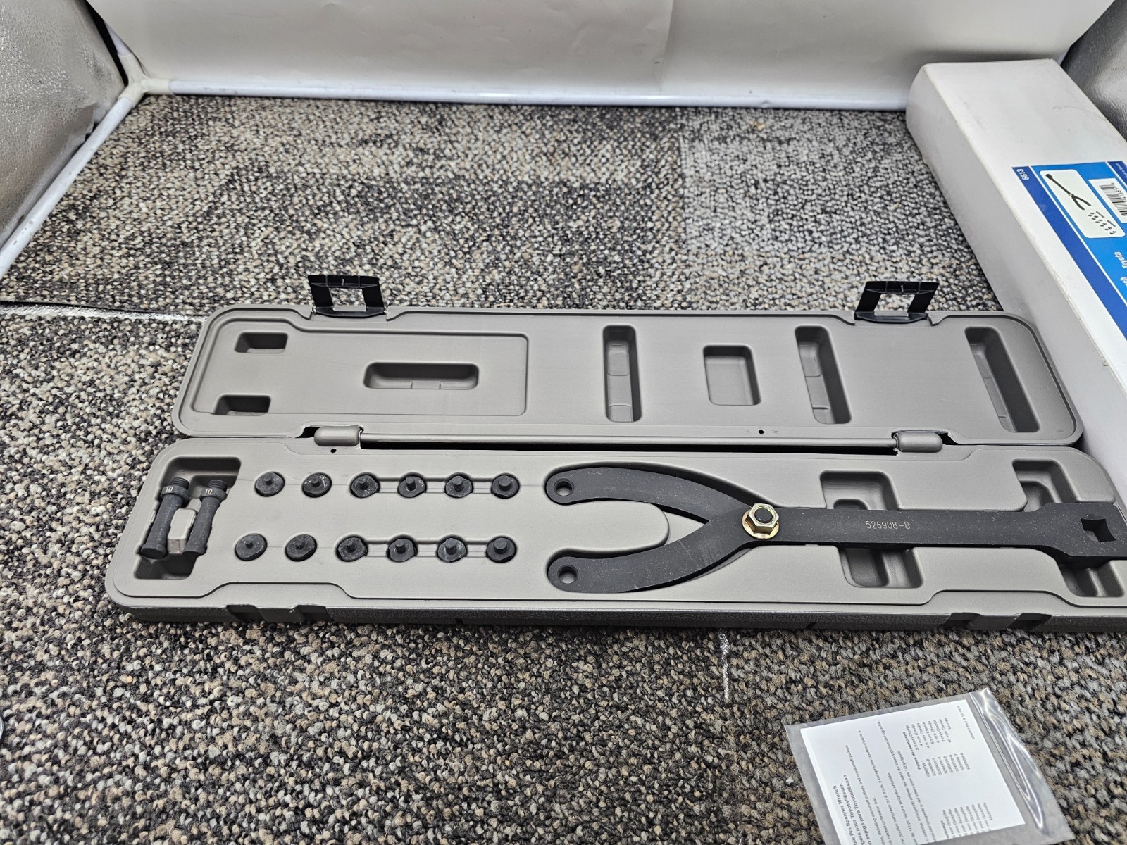 OTC 6613 Variable Pin Spanner Wrench Assembly with Case