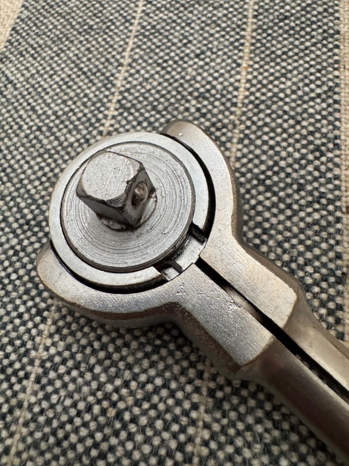 S-K Tools 3870 Roto-Ratchet 3/8” Drive Swivel Head Ratchet USA Vintage