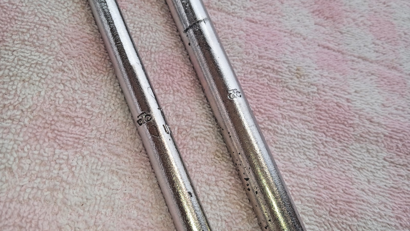 OTC USA LADY FOOT ROLLING HEAD PRY BARS 10″15″ WELL USED CLEAN seal shop bearing