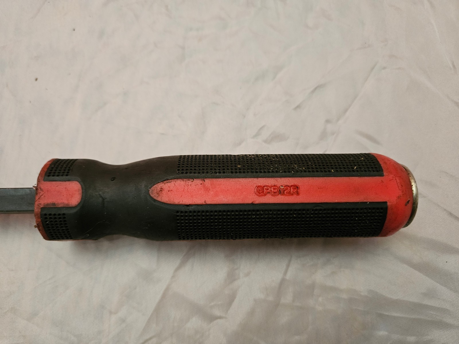 MAC CPB12R 11.5″ Curved Head Striking Pry Bar Prybar Red Soft Handle S2