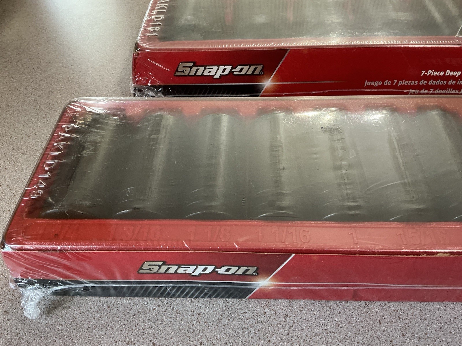 SNAP ON 13PC & 7PC 6PT DEEP IMPACT 2-SETS 3/8” – 1-9/16” 307 SIM & 313 SIMA 12PT
