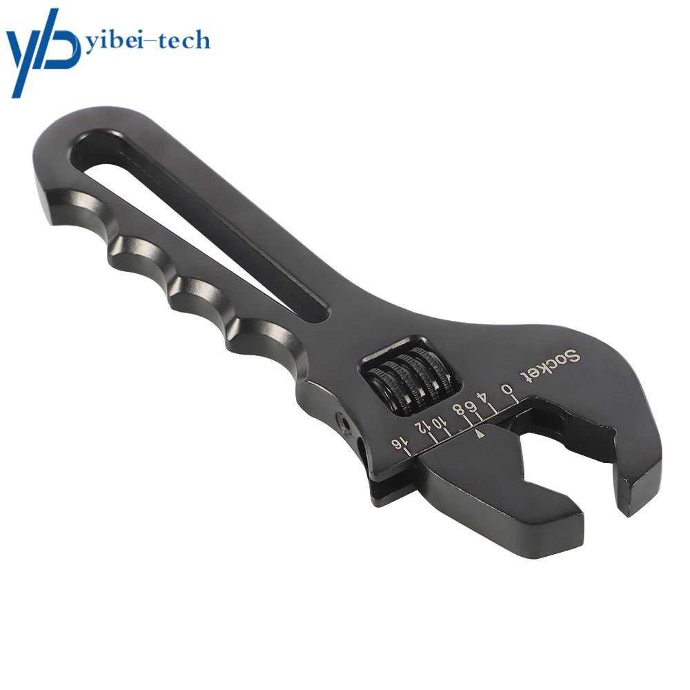 3AN-16AN Adjustable An Fitting Wrench Aluminum For An Hose Adapters Ends Spanner