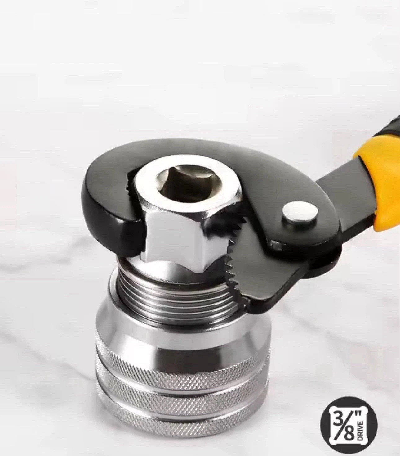 Universal Socket Adapter 10-19mm Adjustable Magic Wrench Sleeve 3/8 Drive