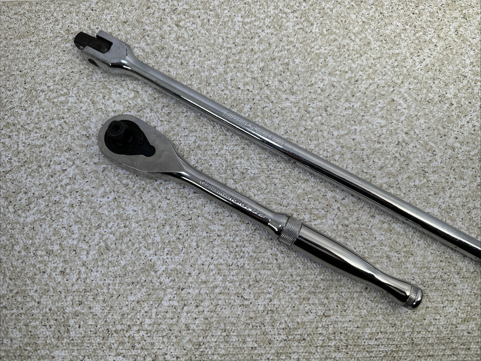 DURALAST 1/2″ Ratchet 51-201 11″ & 1/2″ 72-123 CR-V Breaker Bar 18″