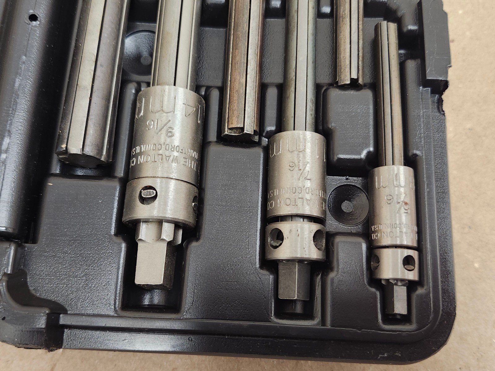 Walton 18003 6 Piece 4 Flute Tap Extractor Set