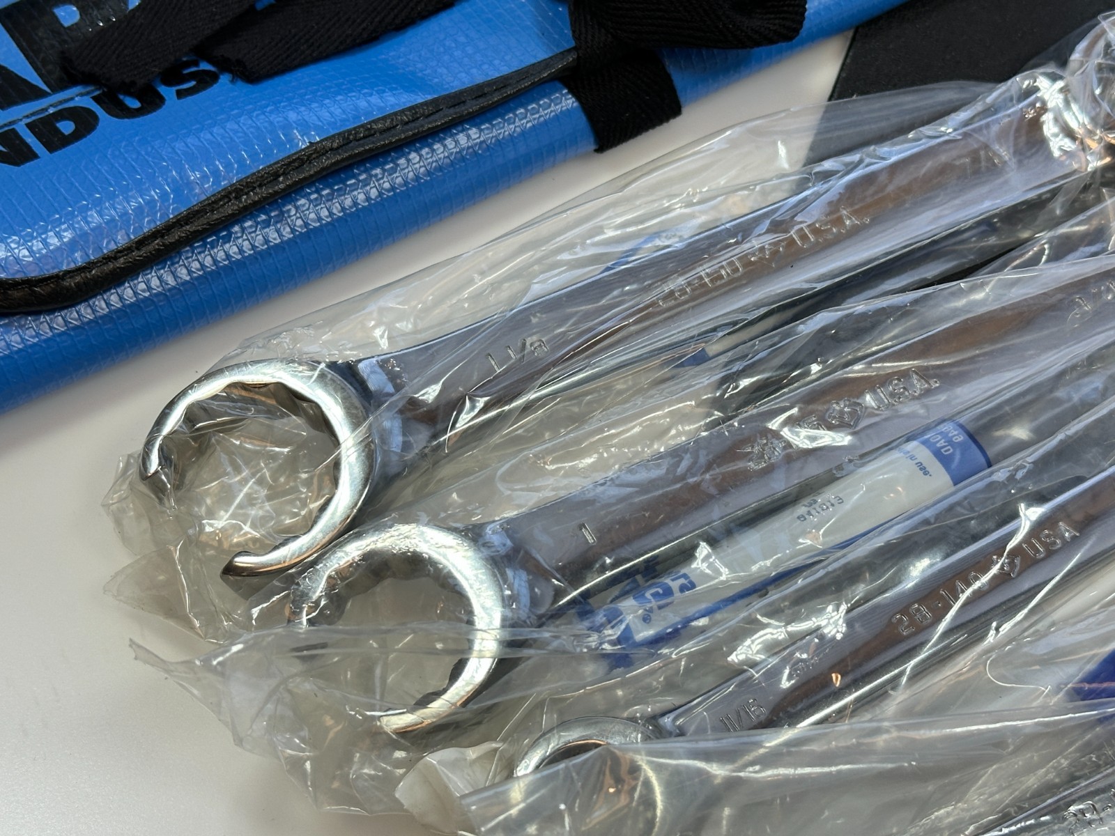 NOS Armstrong Tools USA 28-155 5pc SAE 3/8” to 1-1/8” Flare Nut Line Wrench Set