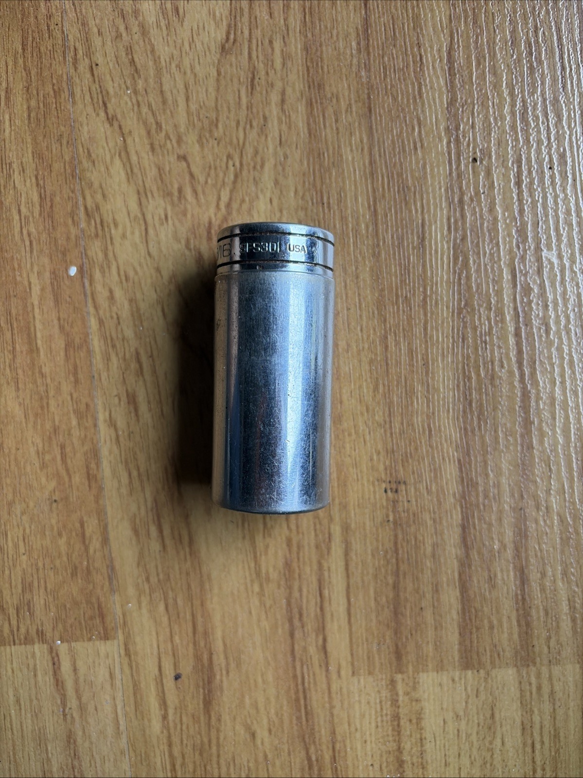 Snap On 3/8″ Drive 15/16″ 6PT SAE Deep Chrome Socket USA SFS301