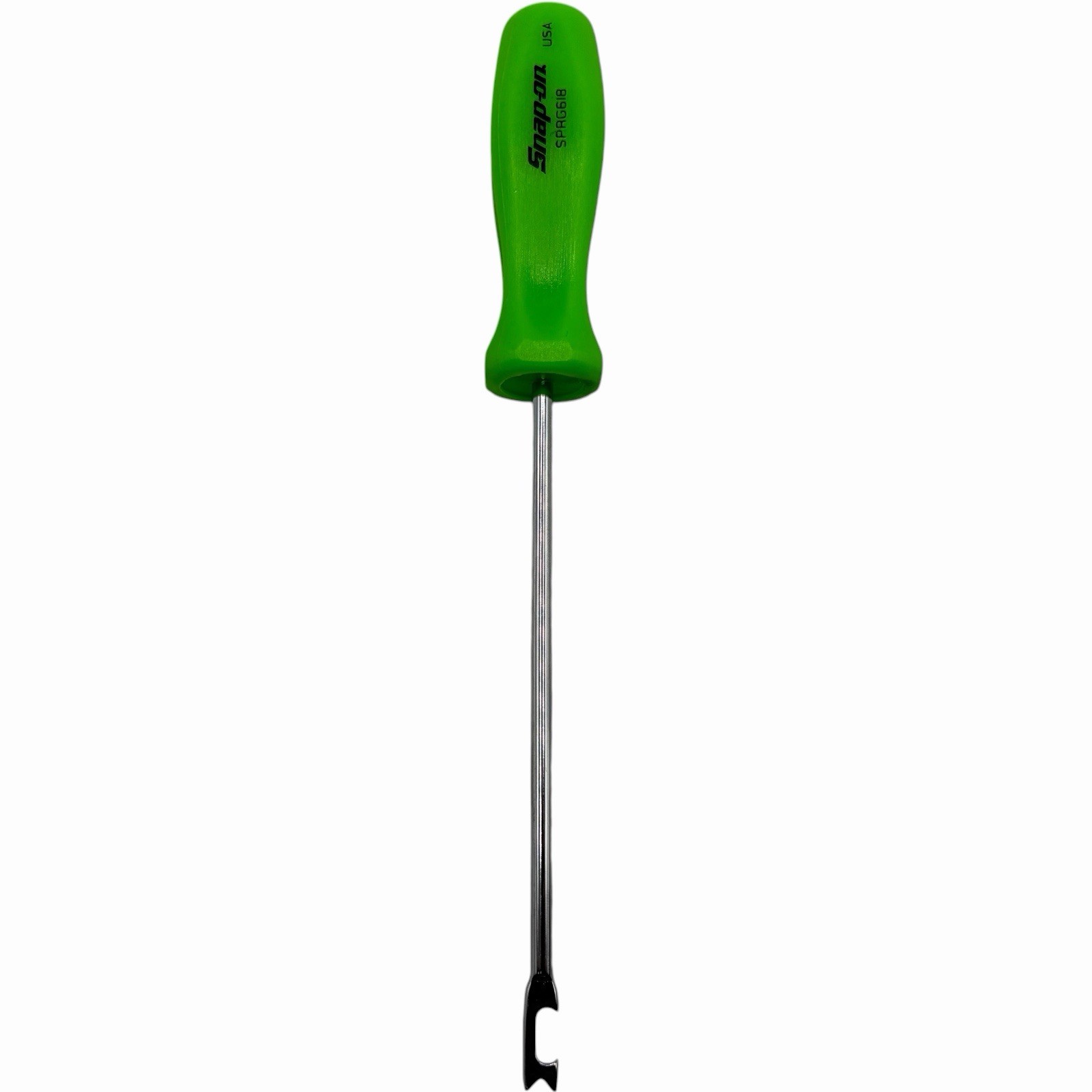 Snap On Tools Push Pull Spring Tool Groove Green SPRG618G 6 Inch Shaft