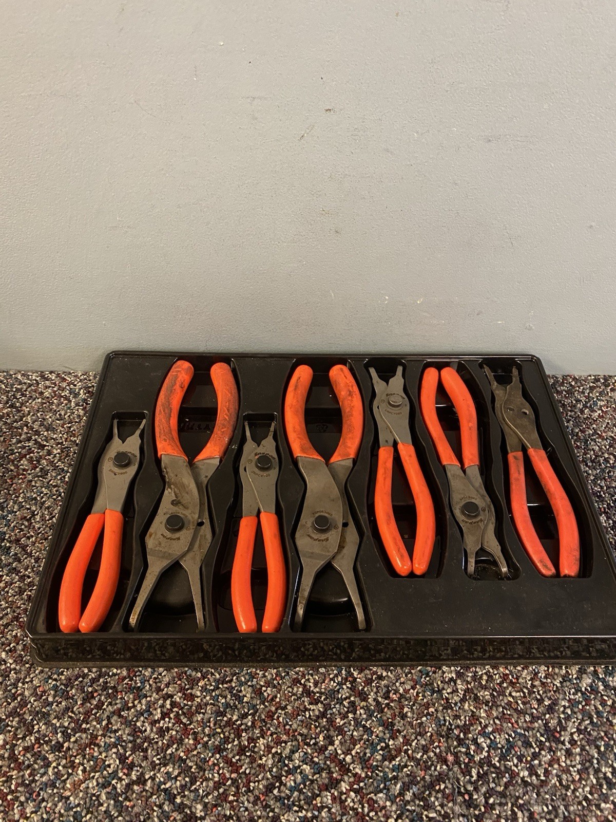 Snap On 7Pc Snap Ring Pliers Set SRPCR107