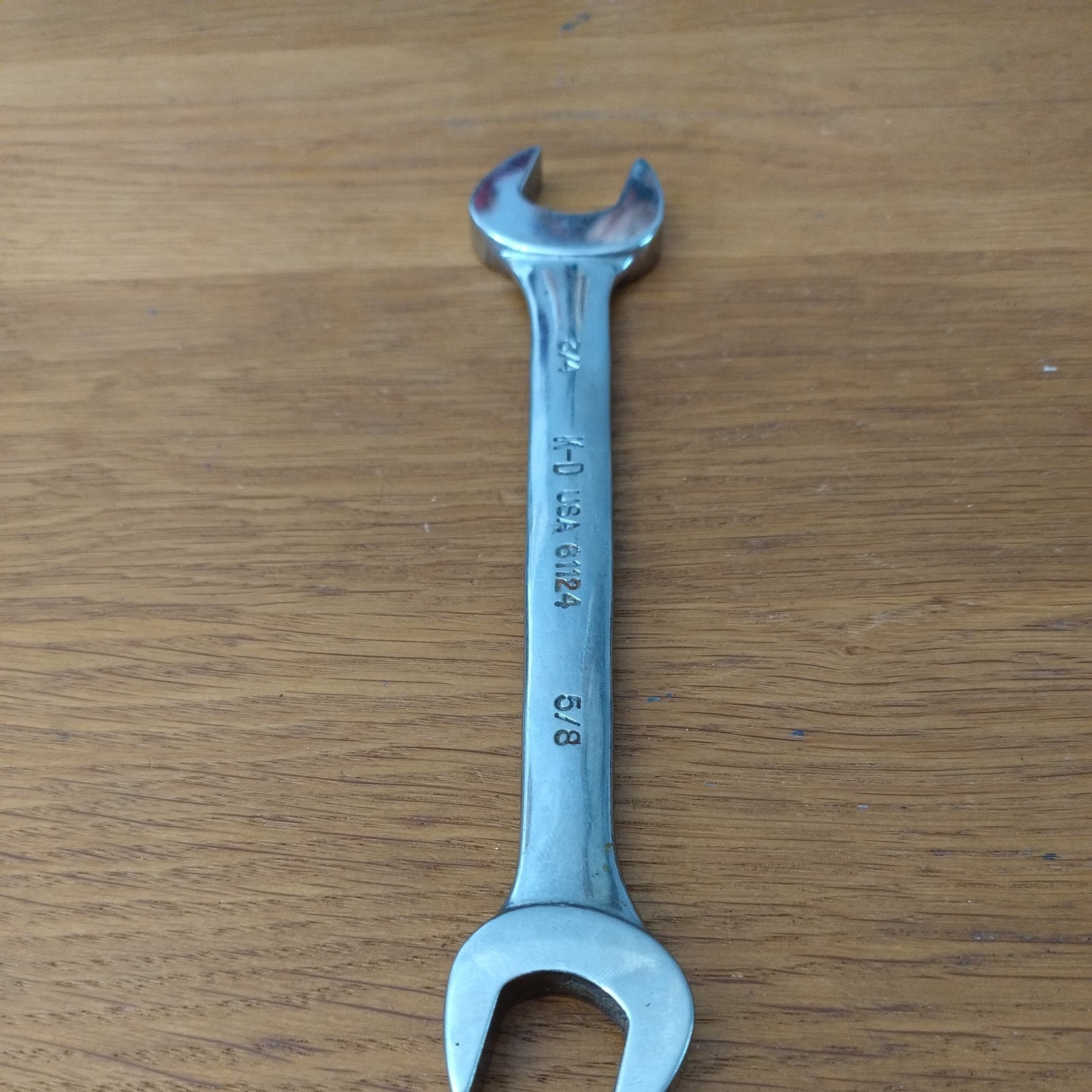 K-D USA 61124 3/4 In X 5/8 In SAE Open End wrench Vintage KD