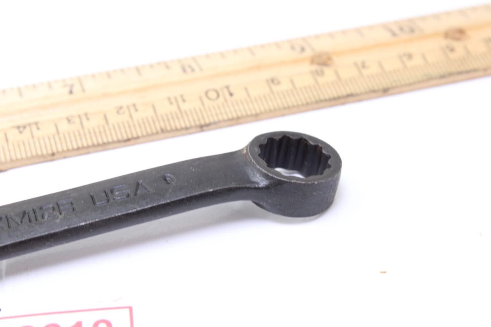 Snap-on GOEXM12B 12mm 12 Point Metric Black Oxide Short Combination Wrench USA
