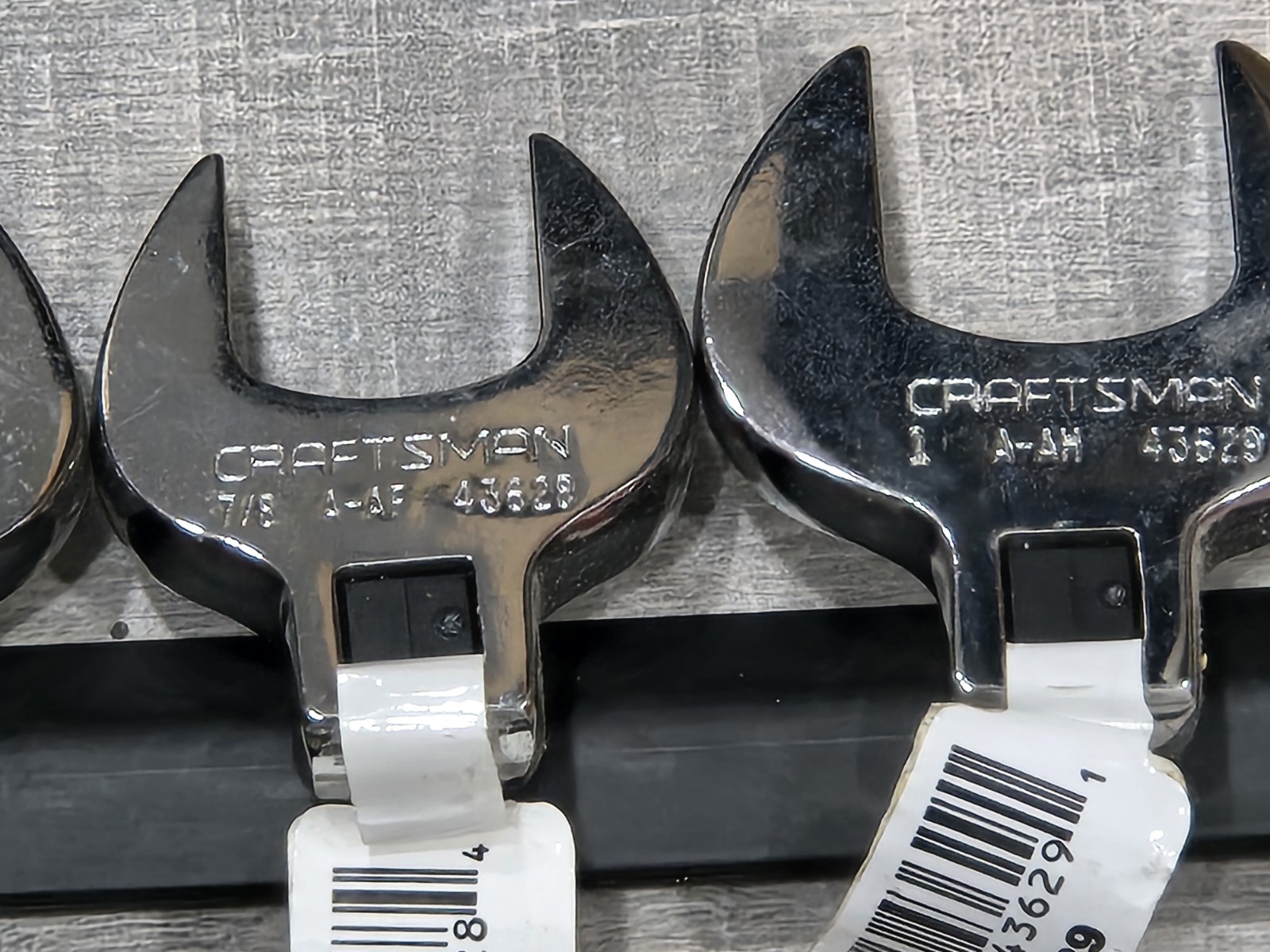 Sears Craftsman 20pc 3/8 Metric Sae Crowfoot Wrench Set 10mm-19mm 3/8-1 Inch