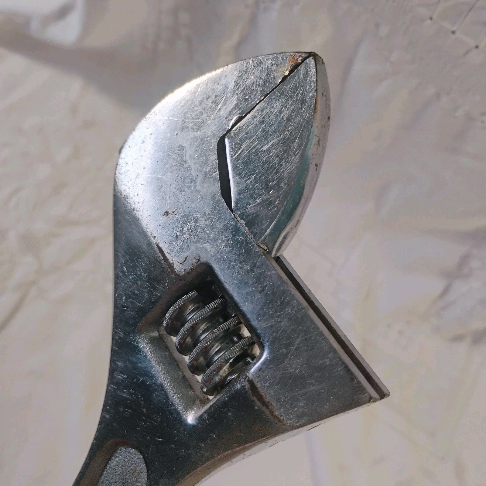 Sears 30877 15″ Inch Big Adjustable Crescent Wrench Chrome Alloy Made In Japan