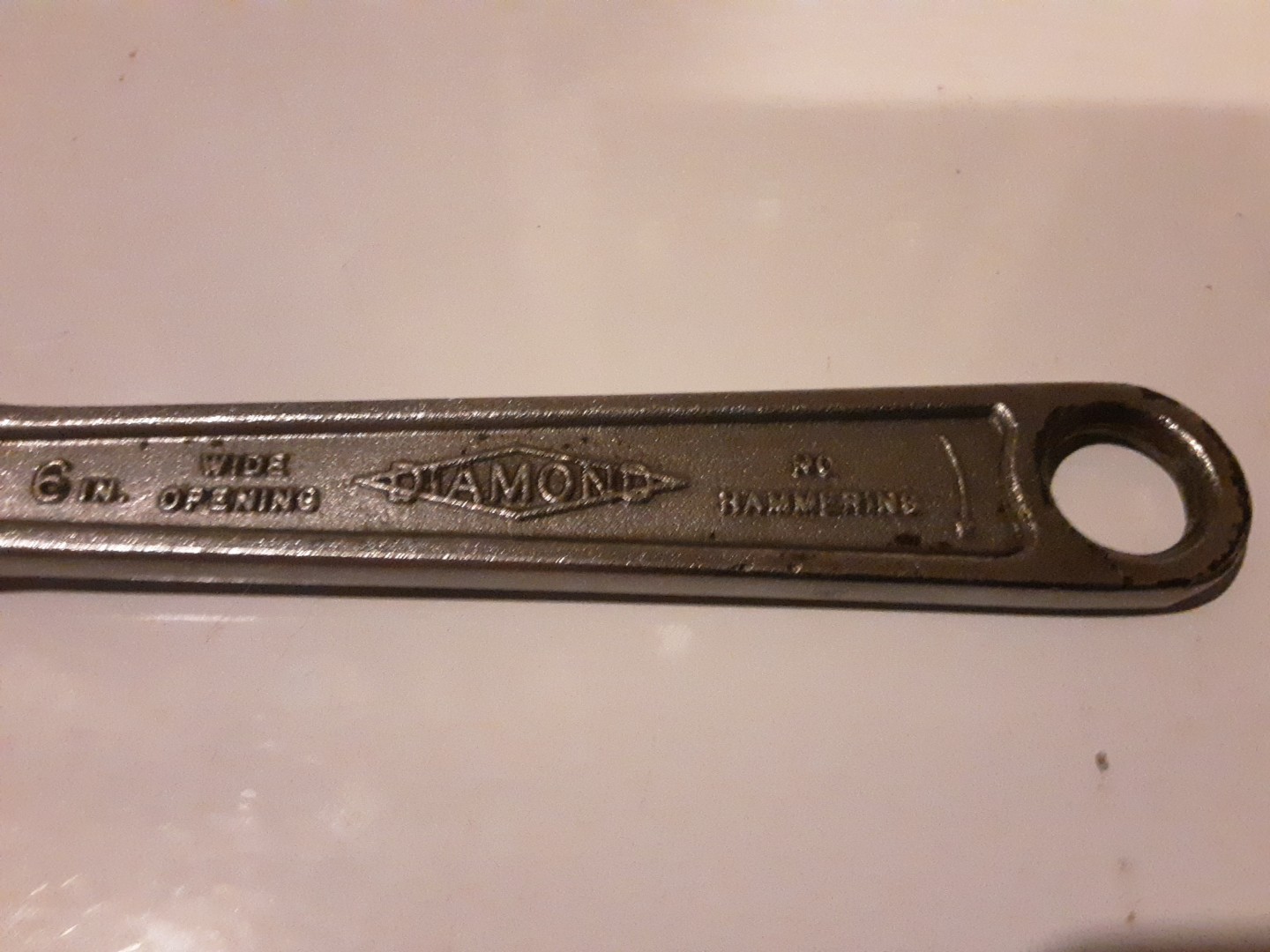 Diamond 6 Inch Adjustable Wrench