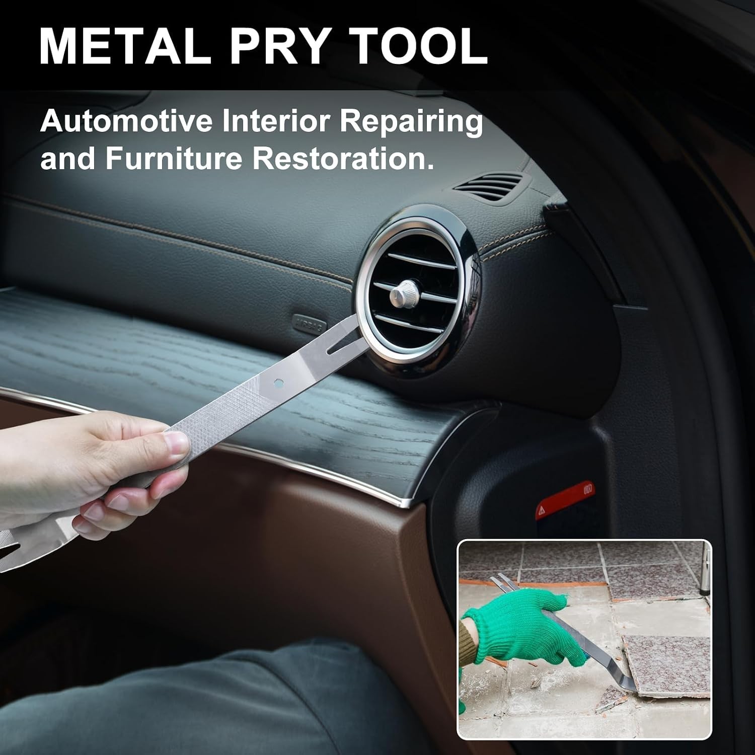 6 PCS Trim Removal Tool Kit, Plastic Pry Tool Door Clip Panel Removal Tool Se…