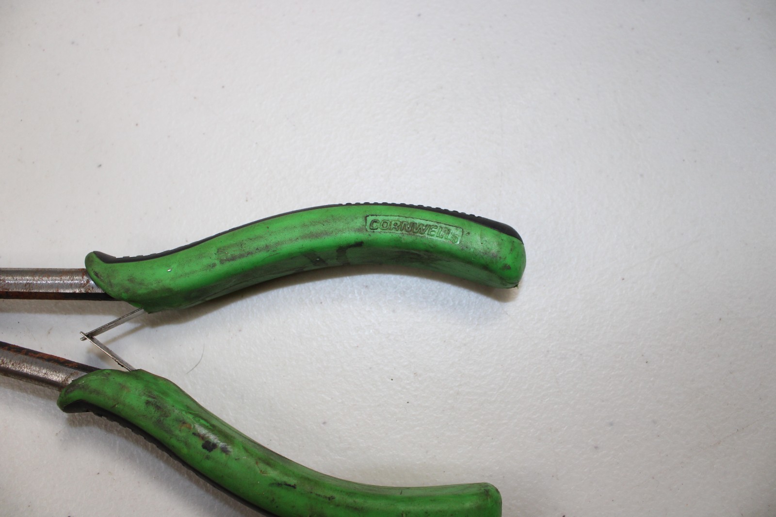 Cornwell 8260ng 11” Long Needle Nose Pliers Green Grip Hose Clamp Pliers