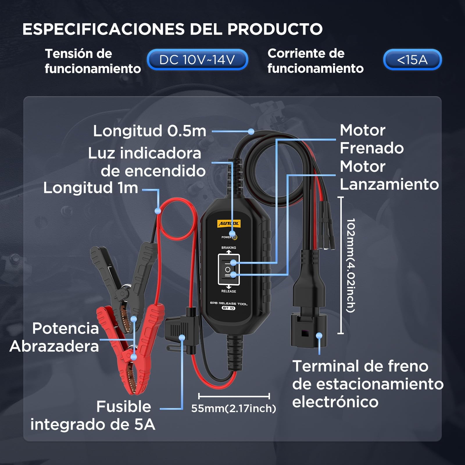 Electronic Parking Brake Tool for Emergency Release & Reset Control