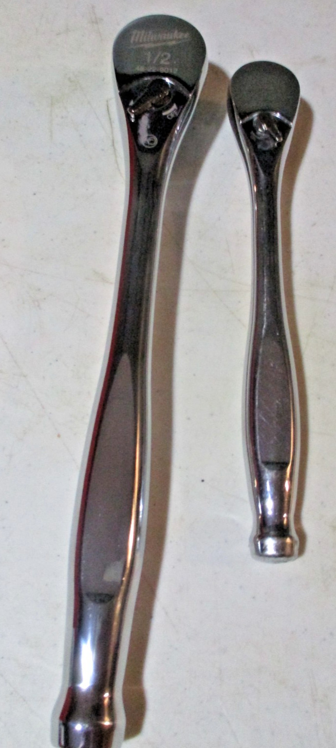Milwaukee 1/2″ (48-22-9012} and 3/8 » (48-22-903) Drive RatchetS