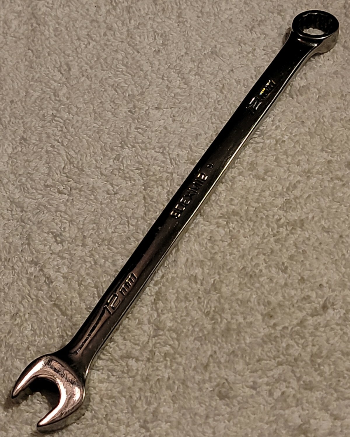 Snap-On 12mm Metric Flank Drive PLUS 12pt Combination Wrench SOEXM12 USA