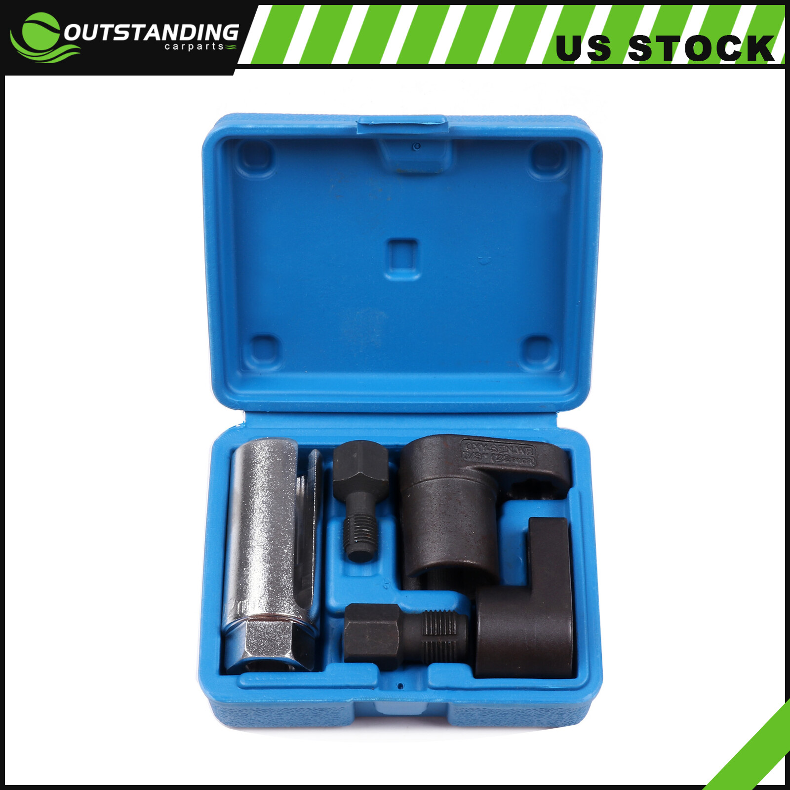 ✅5pcs O2 Oxygen Sensor Socket Thread Chaser Install Remove Wrench M12 M18 Vacuum