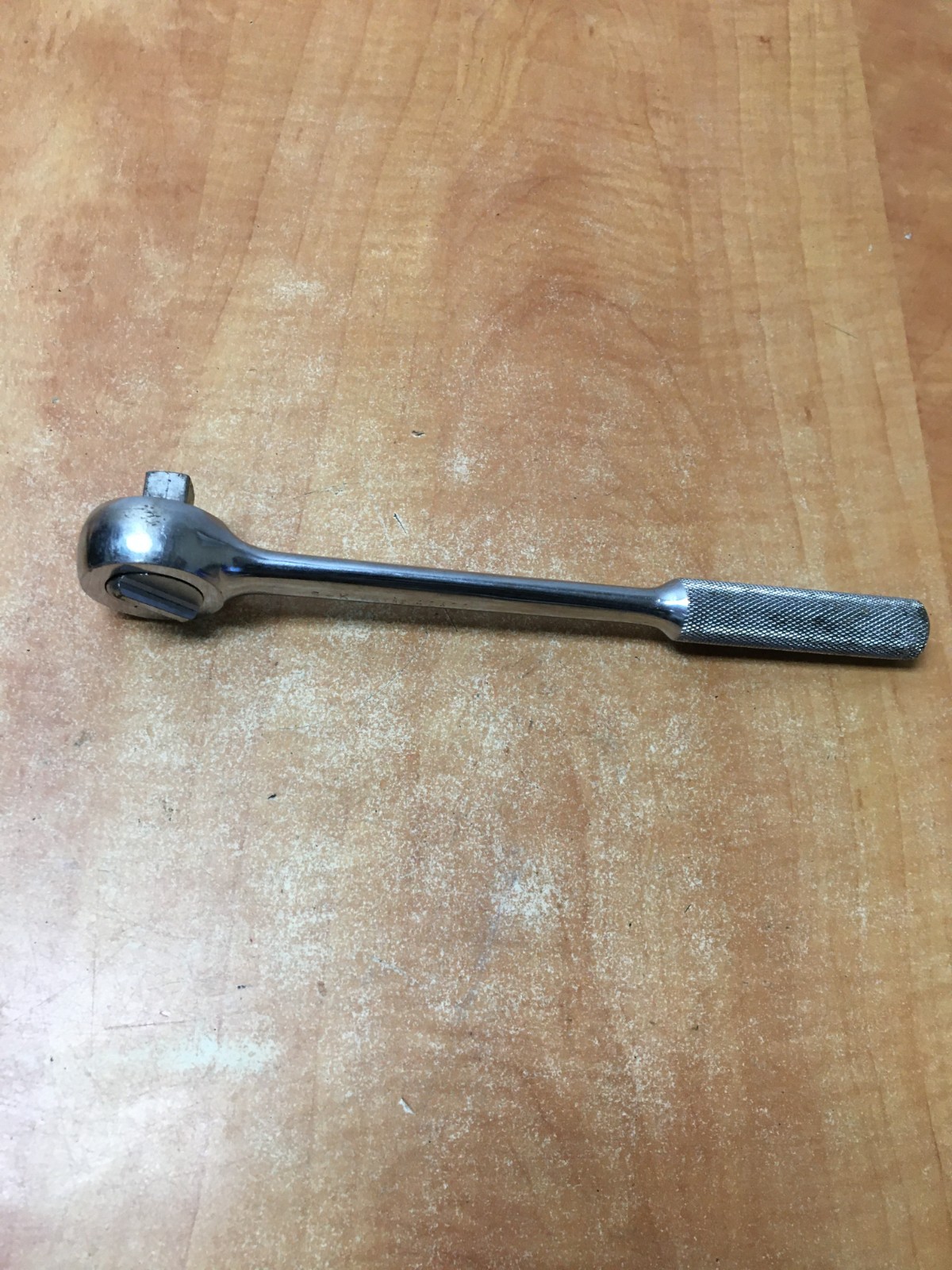 S-K Tools 1/2″ Drive Ratchet 42470 Wrench Knurled Handle Made In USA 10”