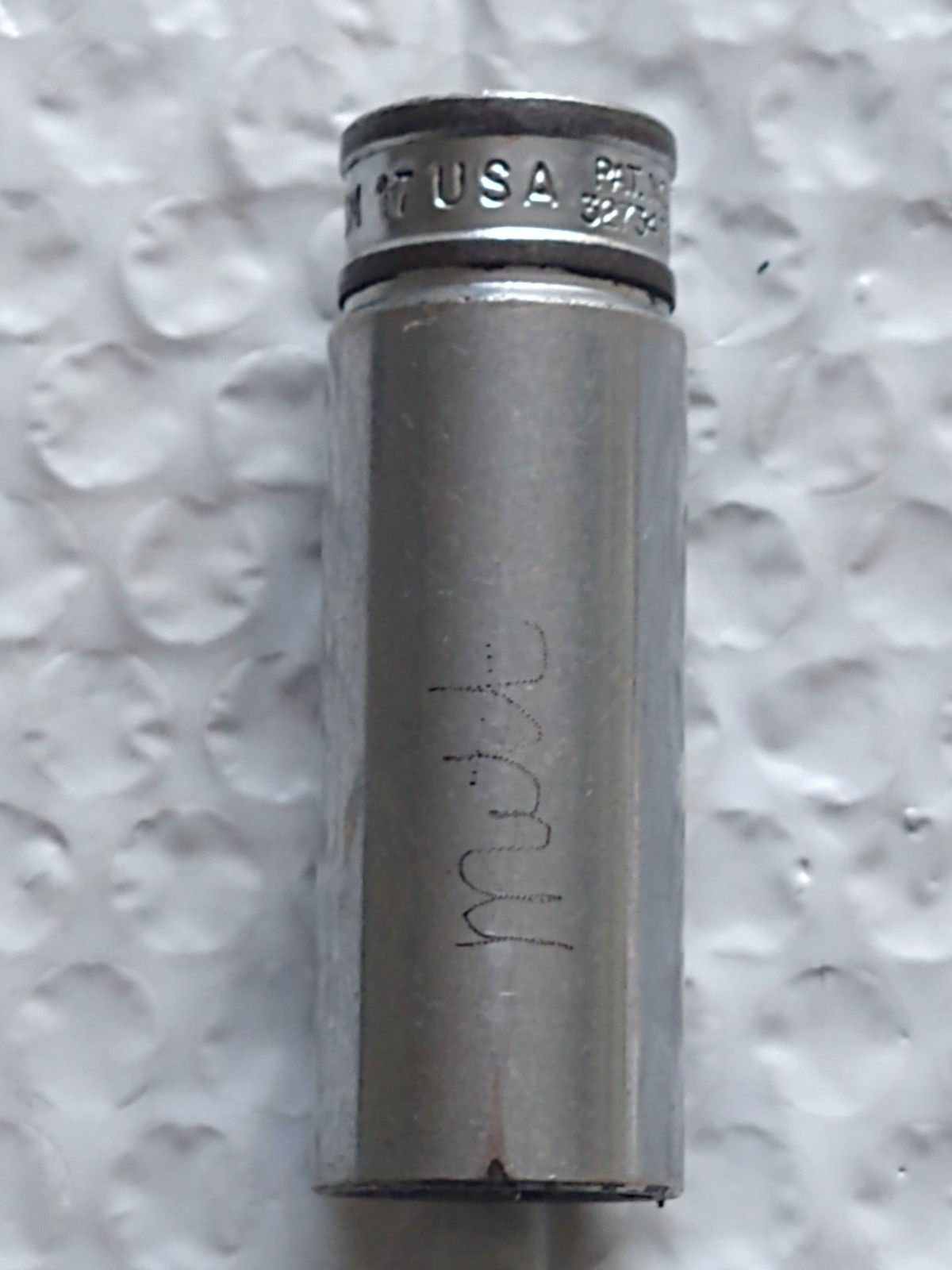 SNAP ON SFSM17, 3/8″ DRIVE, 17MM. SOCKET, 2.6″ Deep, 6 Point *BLACK RING SERIES*
