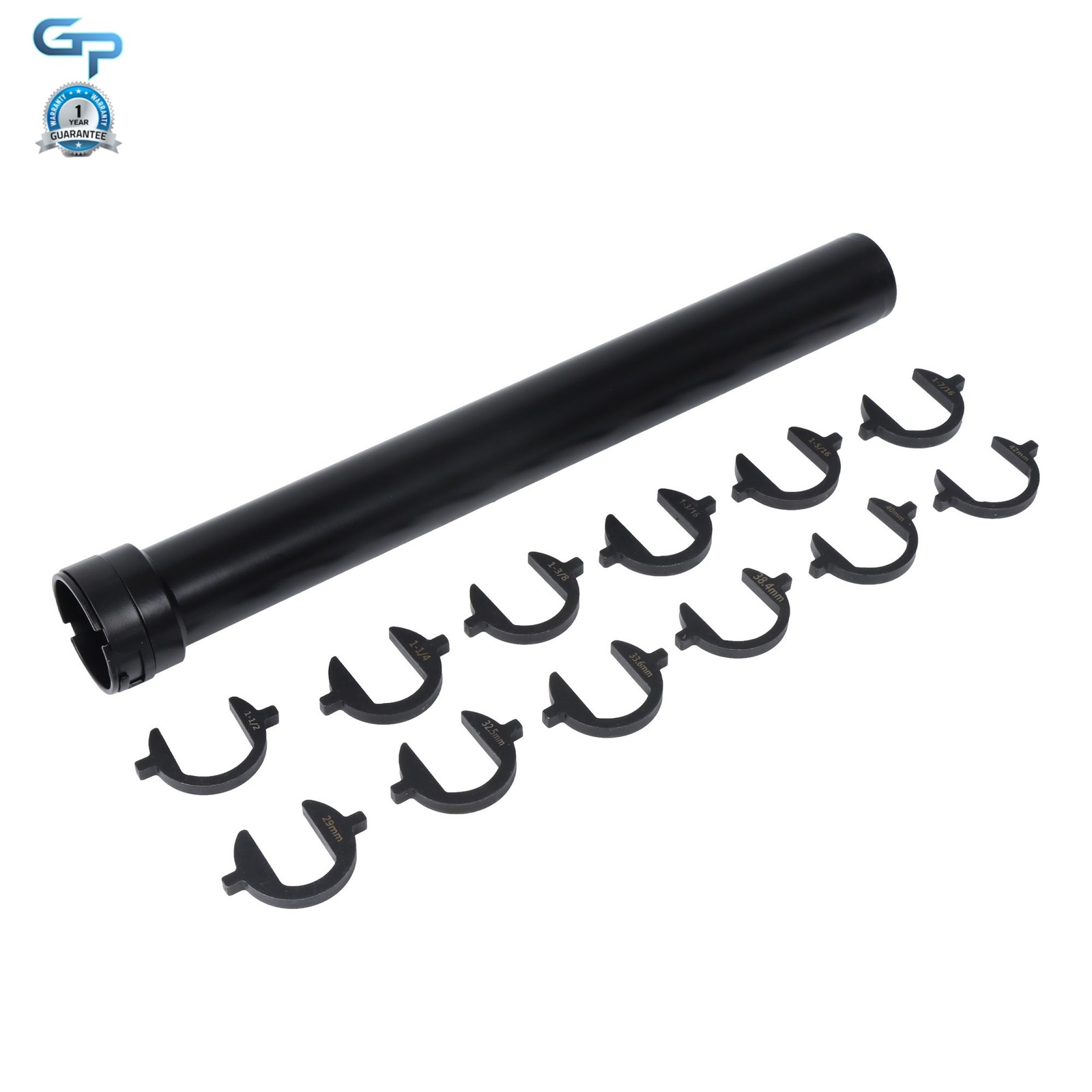 13pc Inner Tie Rod Removal Installation Tool Set with 12 SAE + Metric Adaptors