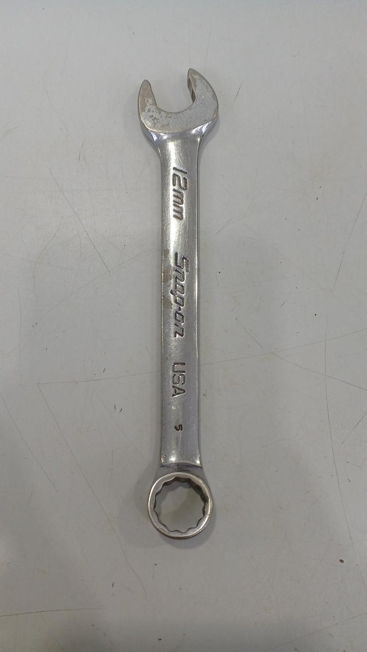 SNAP-ON SOEXM120 Combination Wrench 12mm Metric Used F/S