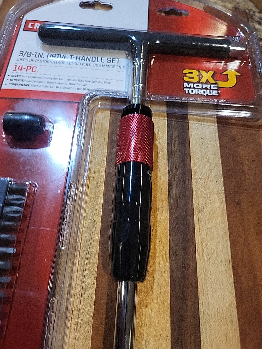 Craftsman Mach Series 3/8” T-Handle Driver and Bit Set 50014. NOS! 🔥