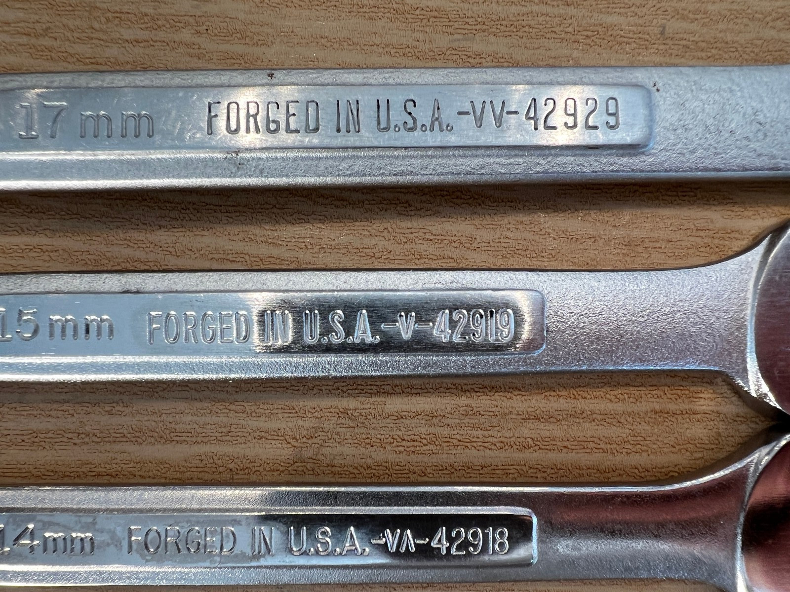 *Read description* Vintage Craftsman 8-Piece Metric Wrench Set 9- 17mm
