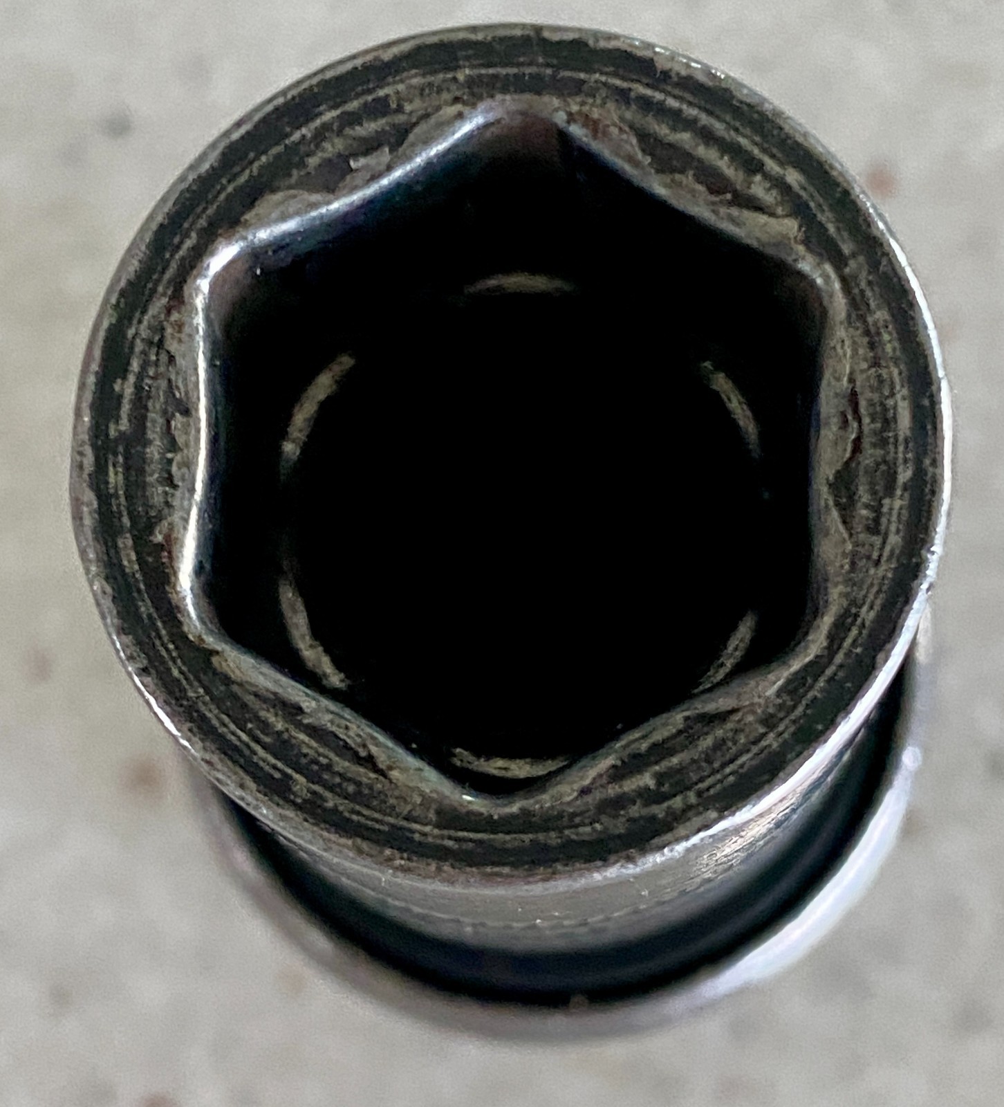 Snap On IPLM17B 1/2″ Drive 6 Point Impact Swivel Socket USA Used