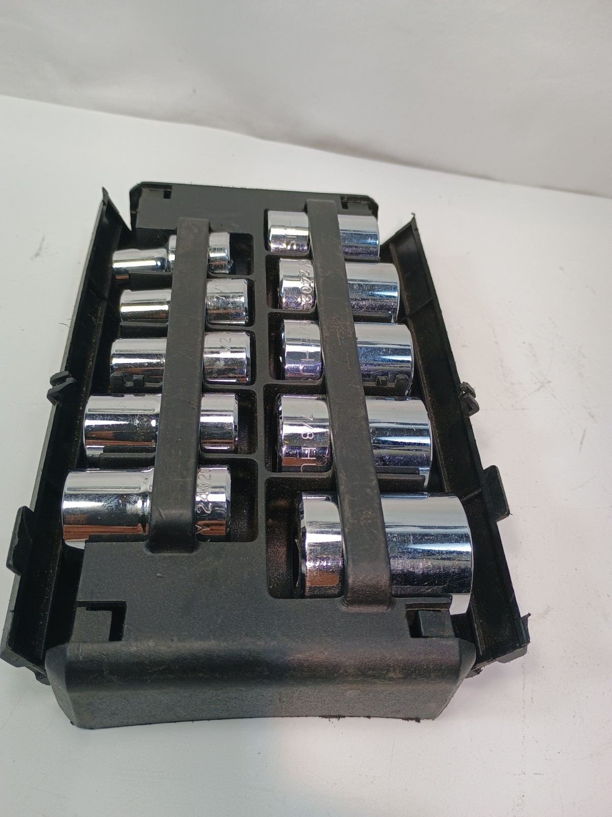 Husky 10 Piece Socket Set, 6 Point 1/2″ Drive