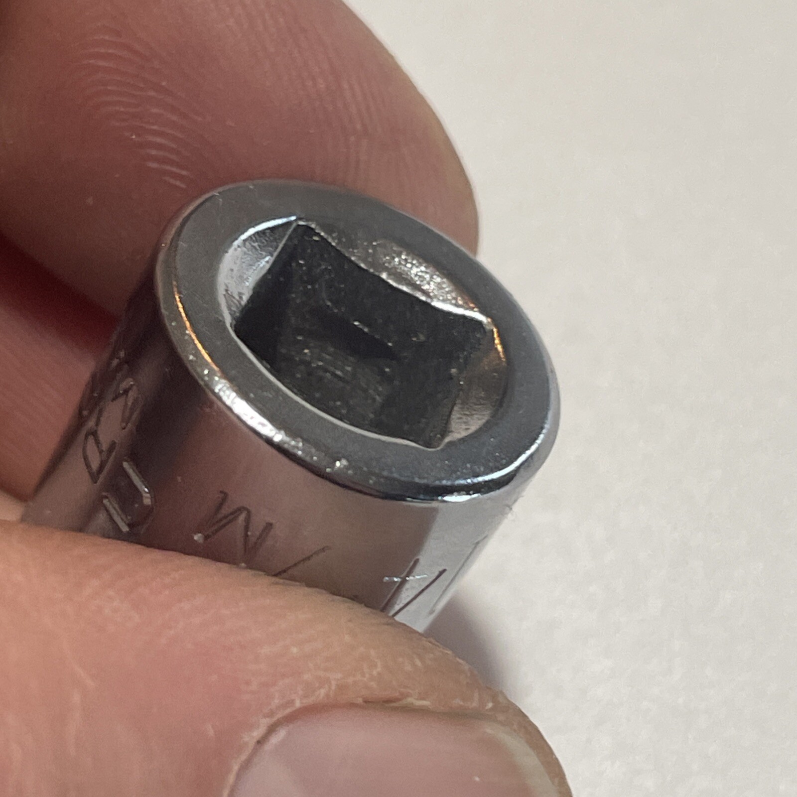 Vintage Craftsman -V-44305 Shallow Socket, 14mm, 3/8” drive, 12 point – USA