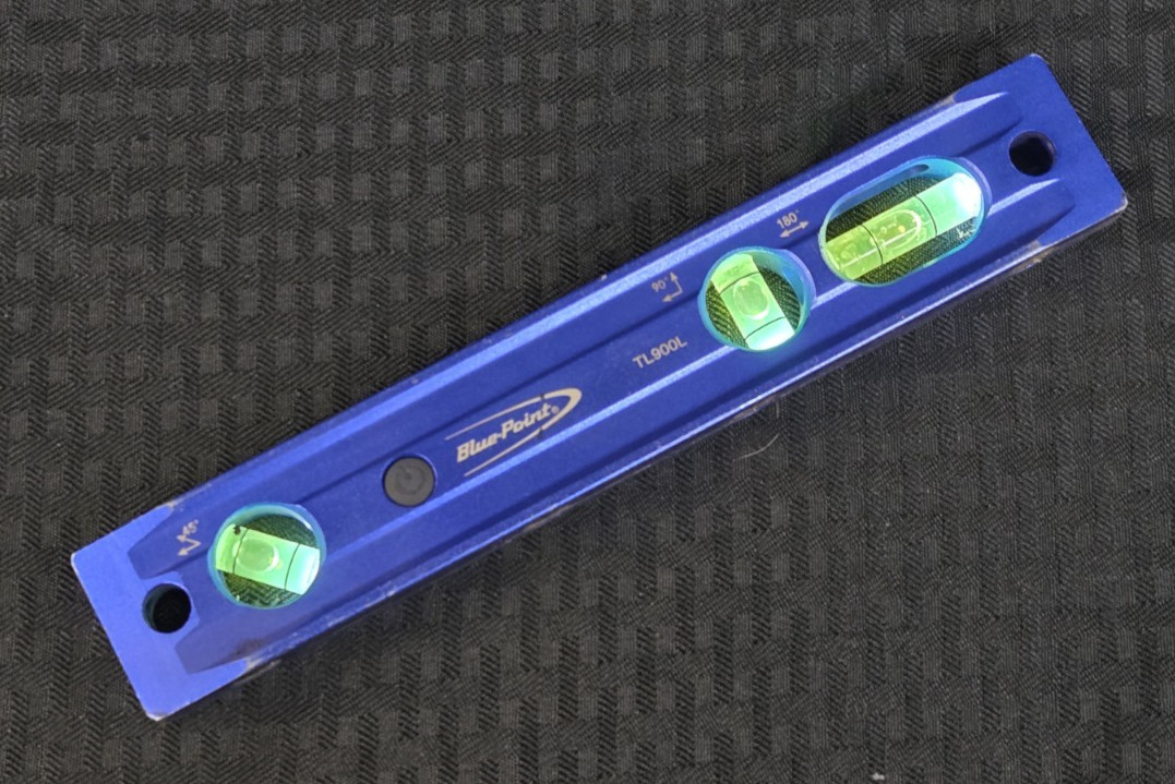 Used Blue Point (By Snap On) Aluminum Lighted Magnetic Spirit Level TL900L