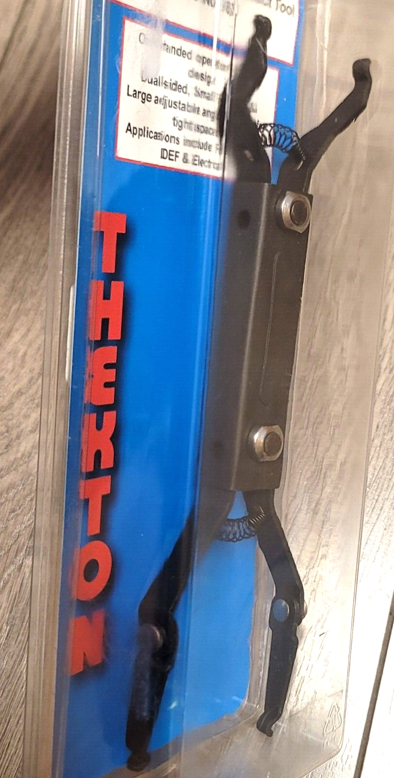 Thexton Dual Sided Swivel Button Clip Disconnect Tool for EVAP, Fuel & DEF #963