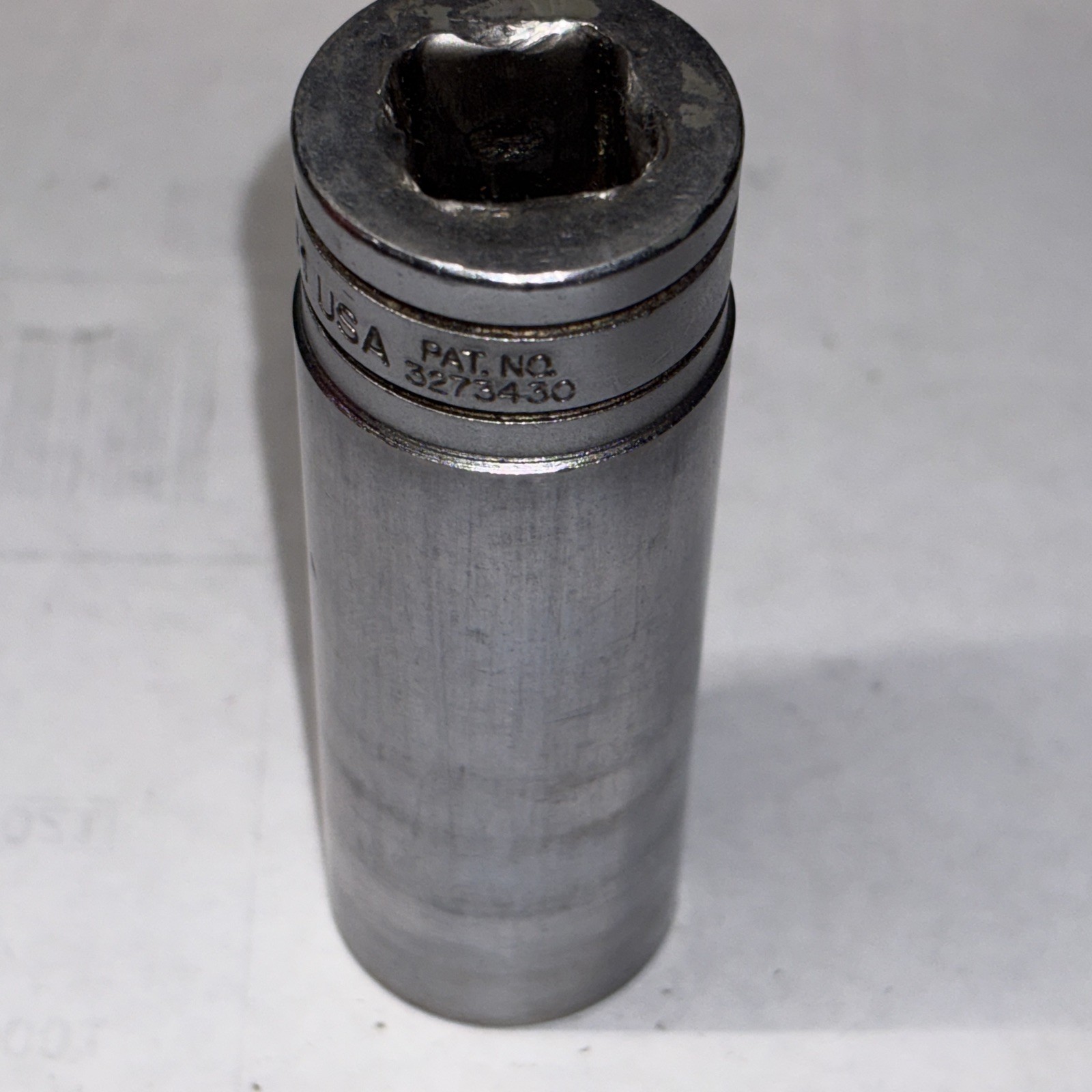 Vintage Snap-on USA 13/16″ 12 Point Deep Chrome Socket 1/2 Drive S261