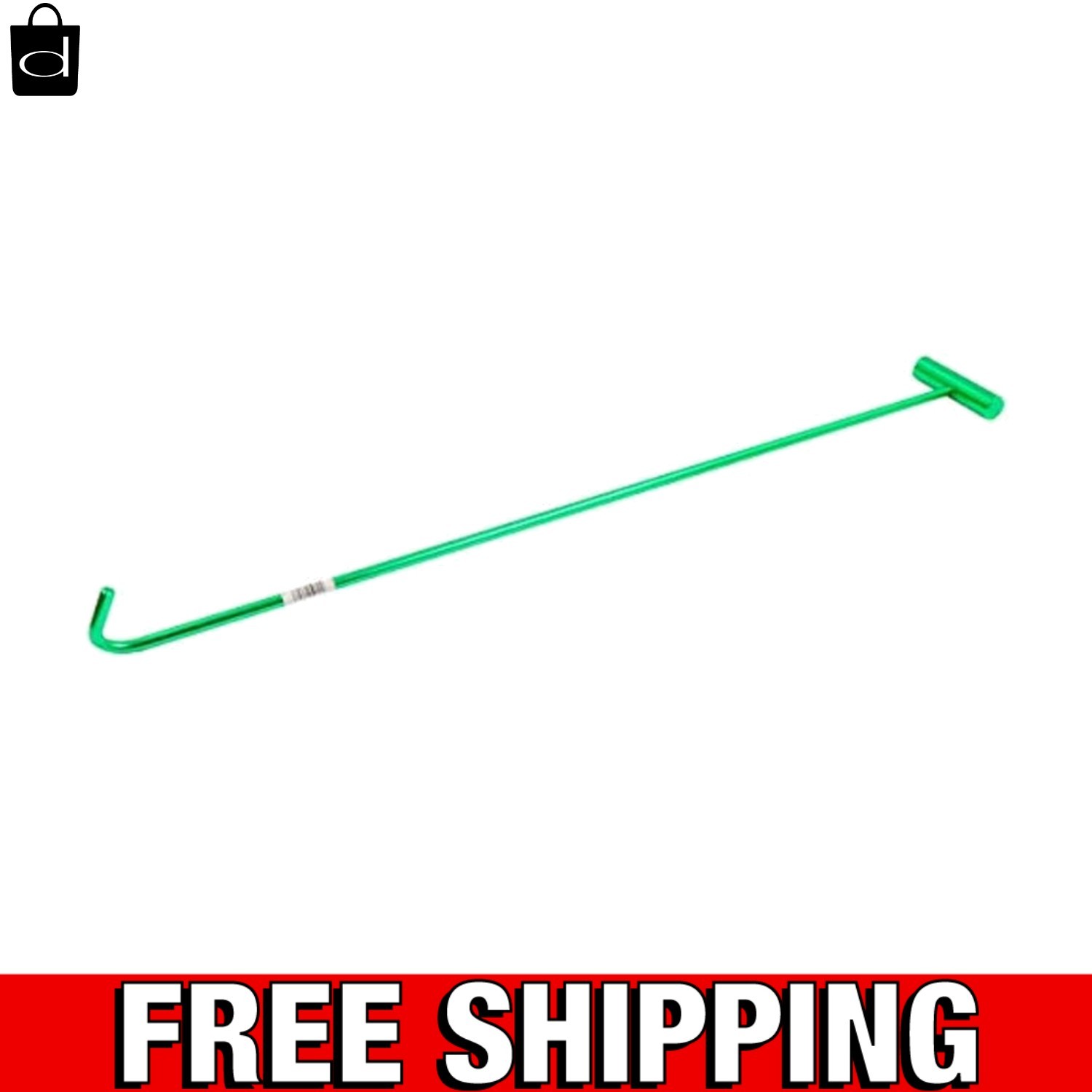 Travel-Friendly 5th Wheel Pin Puller – 31.5 in Brushed Aluminum, Assorted Colors