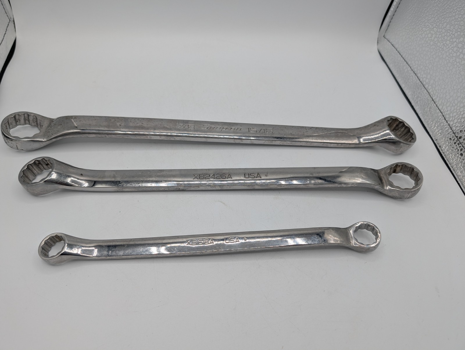 Snap On Double Box End 10 Degree Offset Wrench Lot Of 3 12 Pt