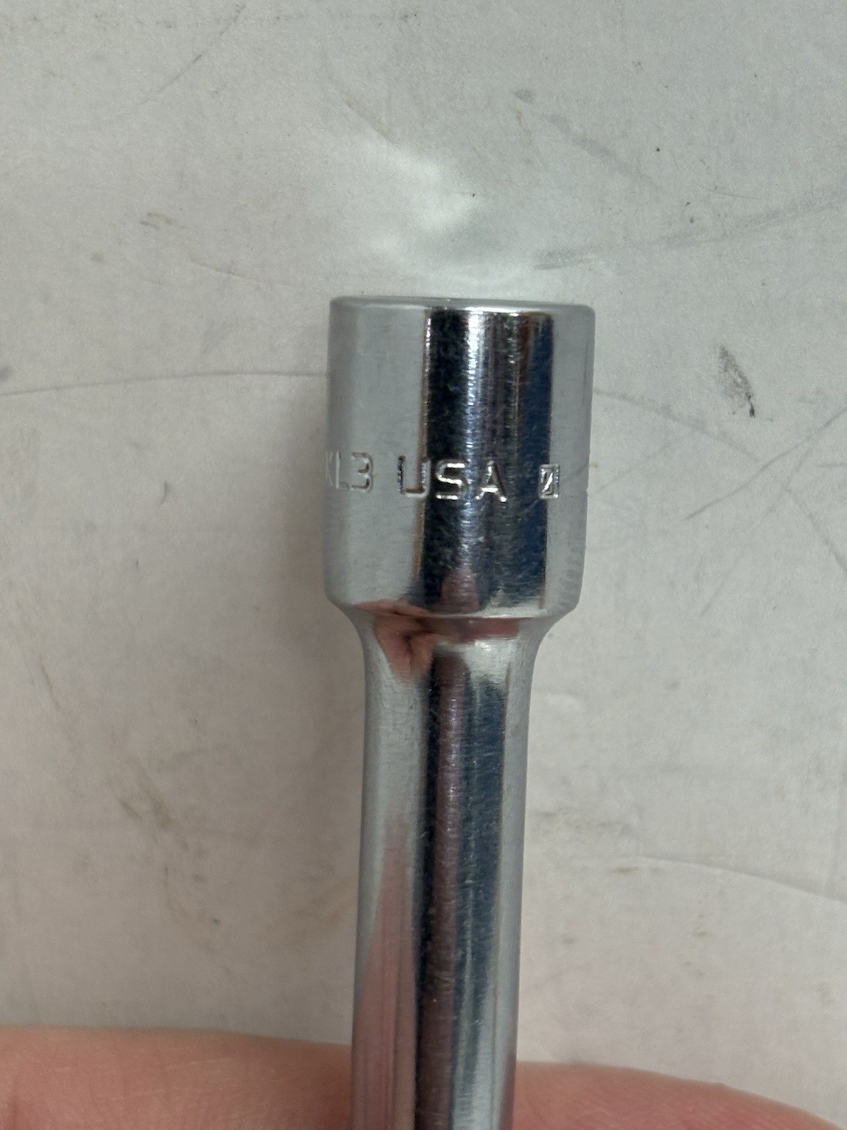 Snap-on TMXKL3 1/4” Drive 3” Long Locking Knurled Socket Extension A023