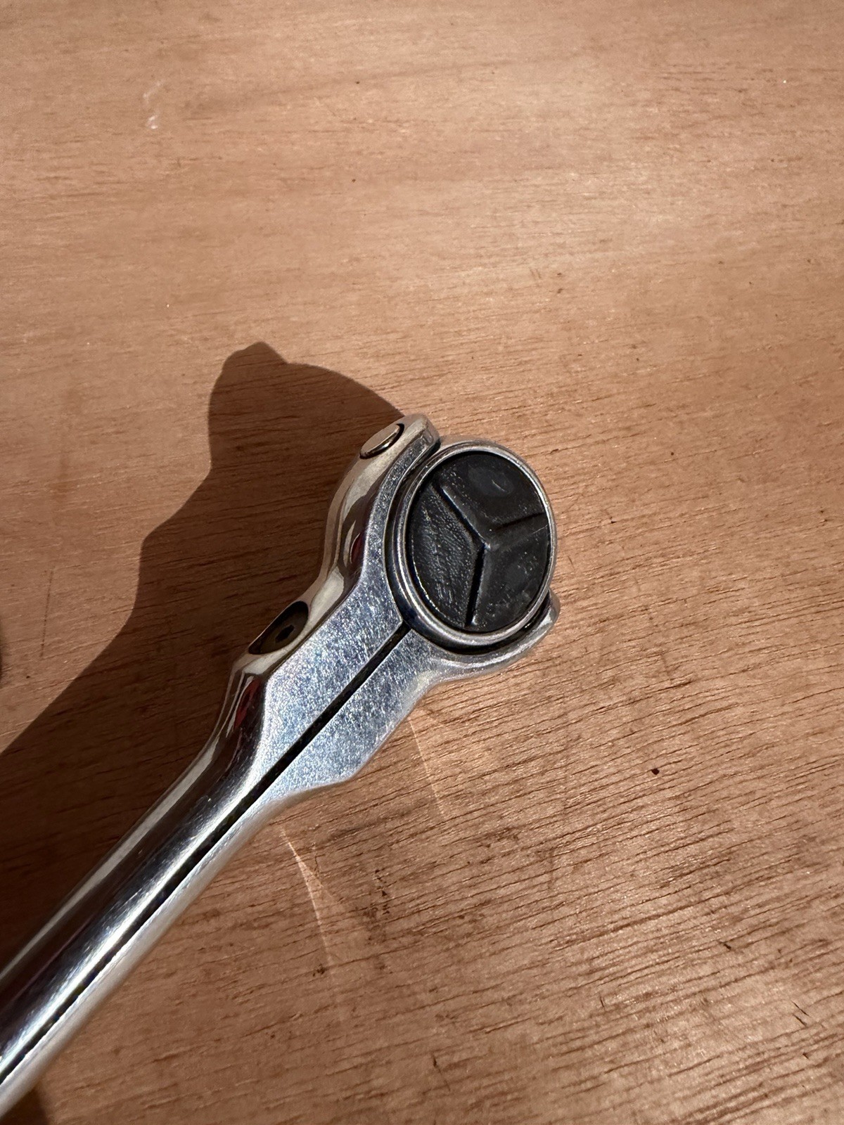 Snap-on F748 3/8″ Drive Round Flex Head Swivel Head Ratchet 10” Long