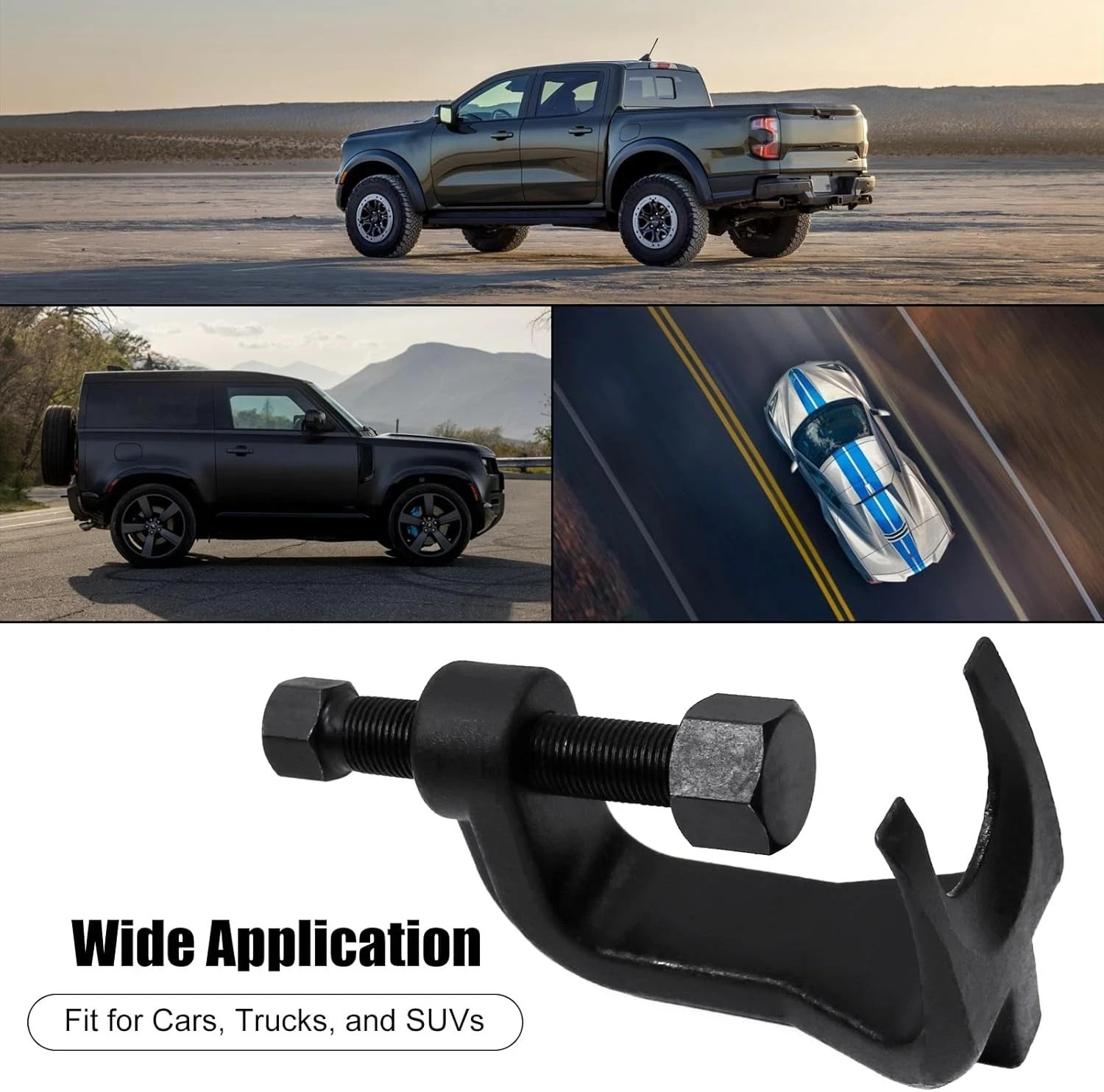 Adjustable Ball Joint Removal Tool Set for Cars Trucks & SUVs