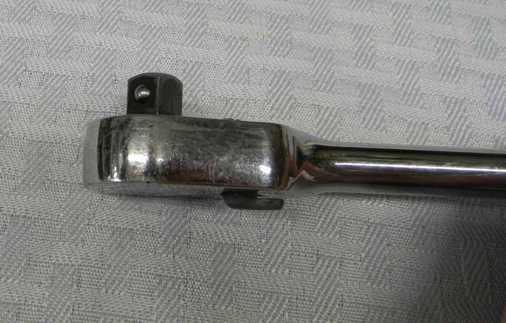 SNAP-ON 3/8″ DRIVE 11-3/8″ LONG DARK PURPLE HARD HANDLE RATCHET #FHLD80