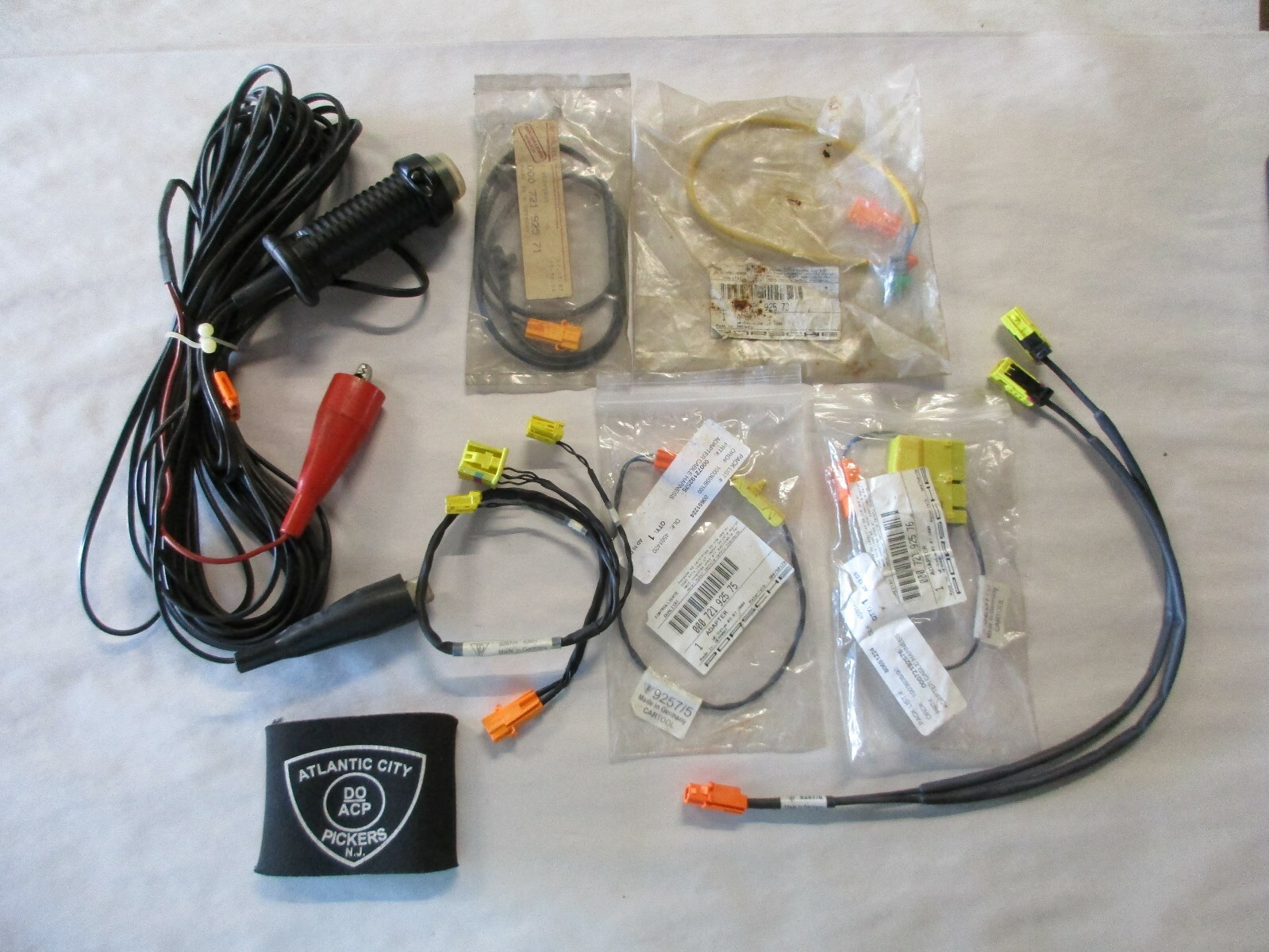 PORSCHE TOOL 9257 00072192570 SRS TEST UNIT ADAPTER CABLES AND HARNESS
