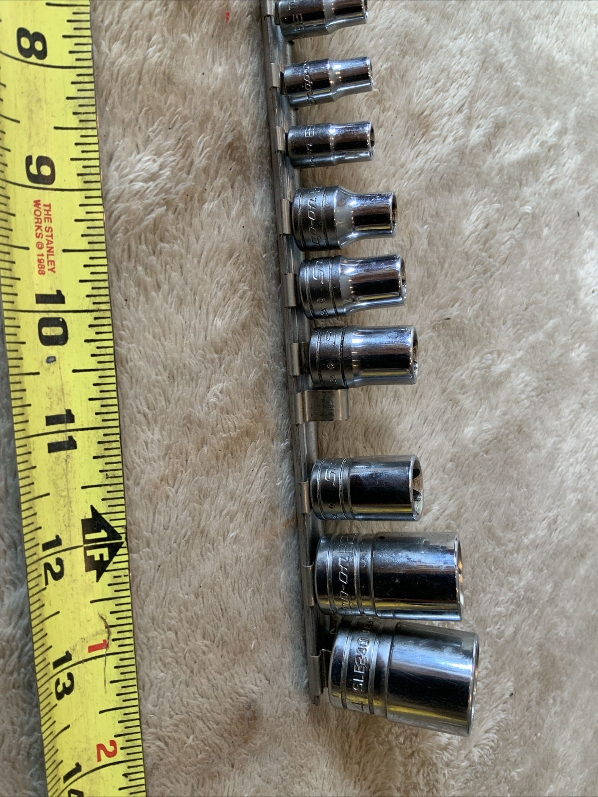 Snap On Inverted Torx Socket Set, 1/4, 3/8 And 1/2 Drives, See Pics…11pc