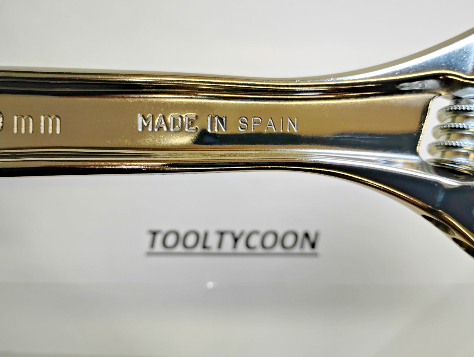 Snap-On Tools SPAIN NEW 10″ ADJUSTABLE Wrench Chrome AD10B