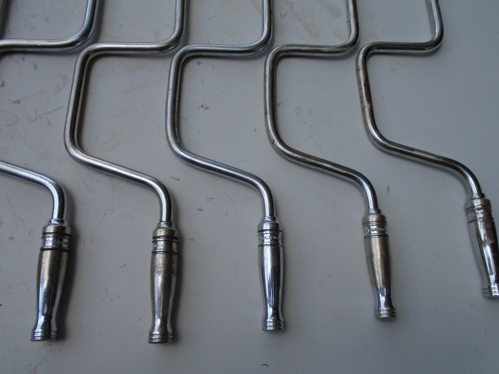 Snap-On Tools F4LB Lot Of 12 Speed Handle Wrenches
