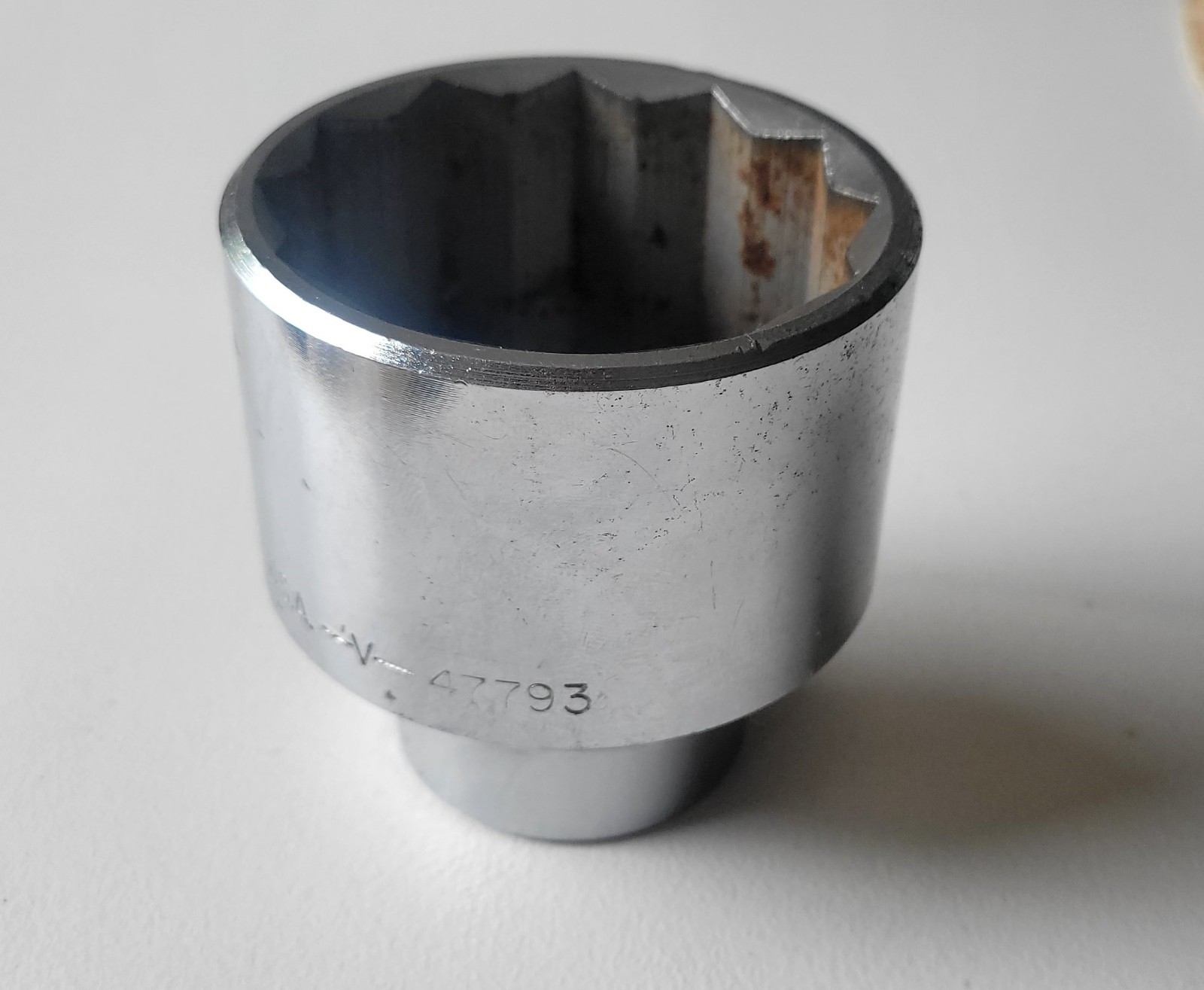 Craftsman 2-3/8″ 12 Pt Socket 3/4″ Drive # 47793 with 1/2″ x 3/4″ Adapter