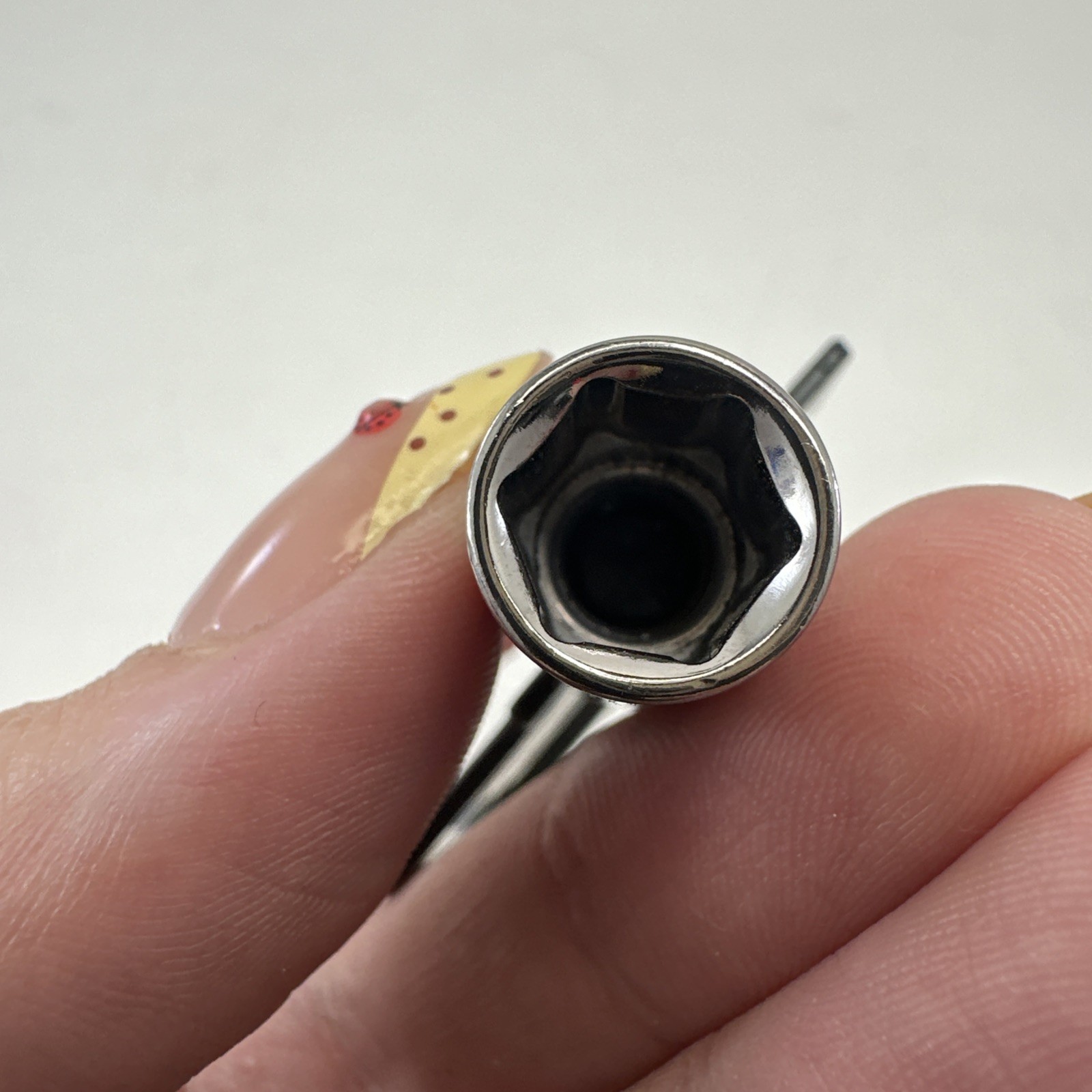 Craftsman 11/32” Socket 1/4” Drive 6 Pt. #34595 New NOS