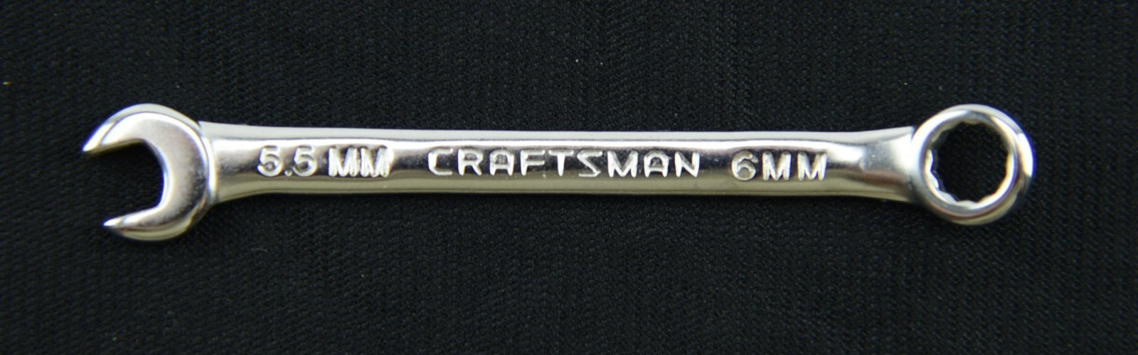 Sears Craftsman -V- Series Metric Combination Ignition Wrench 5.5mm x 6mm 44534