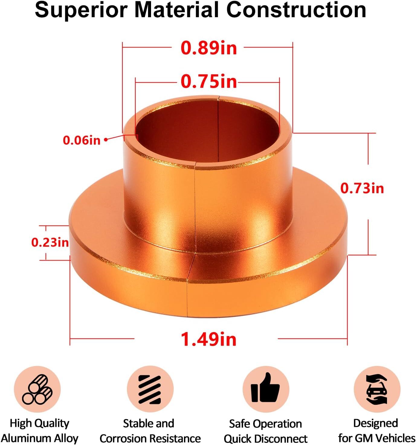 39190 METAL HEATER HOSE DISCONNECT TOOL 3/4» FOR GM